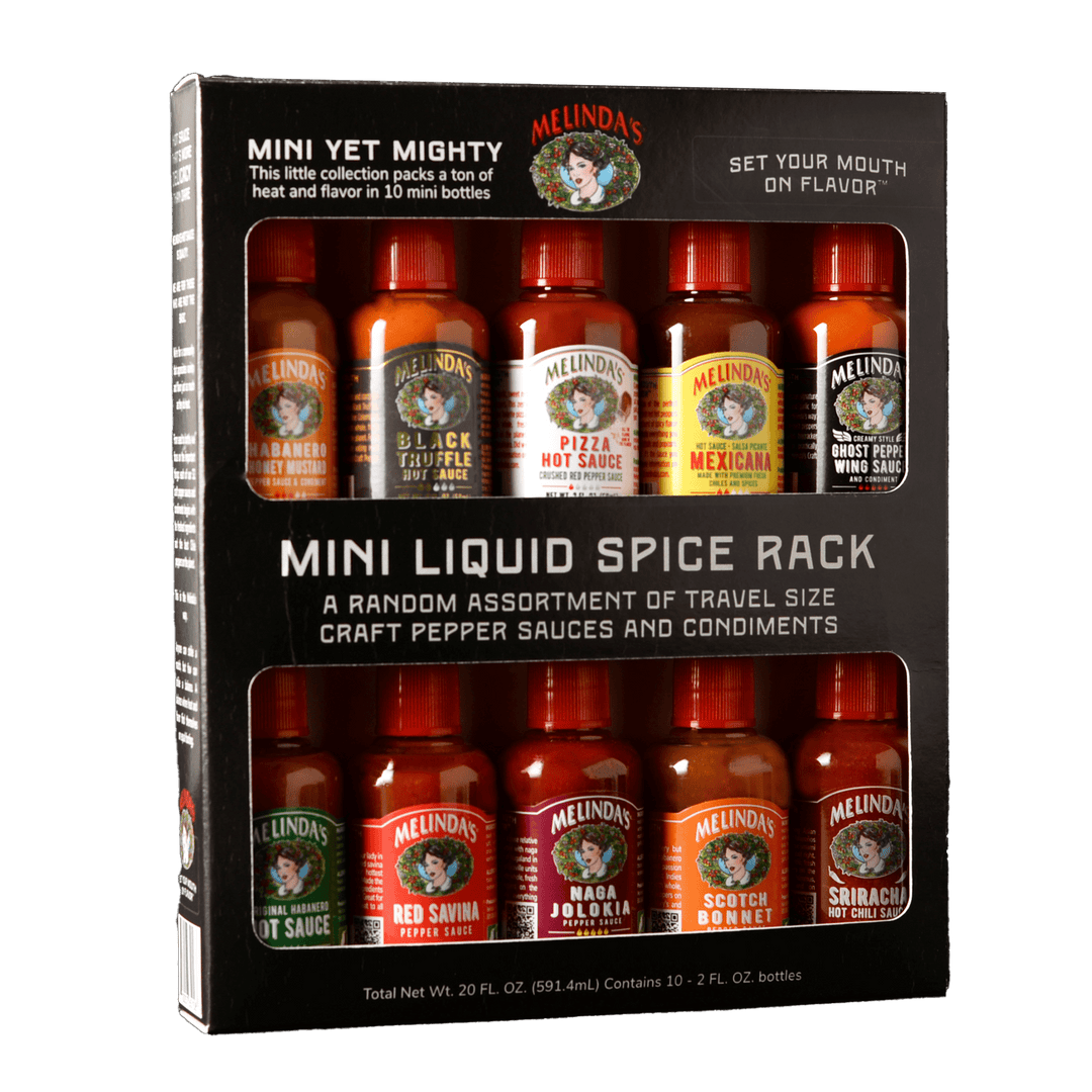 Melinda’s Mini Liquid Spice Rack (10 pack)