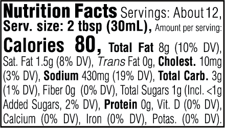 Melinda’s Pizza Hot Sauce Ranch 12oz