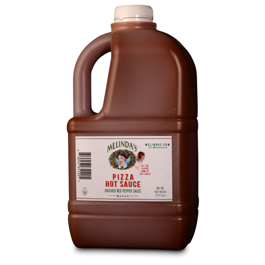 Melinda’s Pizza Hot Sauce Half Gallon