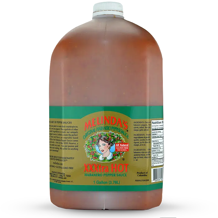 Melinda’s Original Habanero XXXtra Hot Sauce (Gallon)
